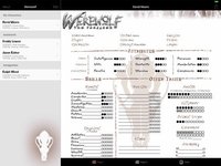 Real Sheet: NWOD Werewolf ∞ screenshot, image №1663798 - RAWG