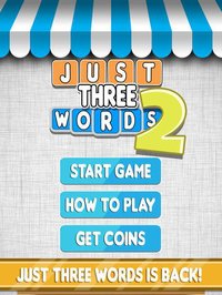 Just Three Words 2 - A Word Association Game for All Ages screenshot, image №1728013 - RAWG