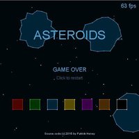 Asteroids JS screenshot, image №1205318 - RAWG
