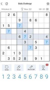 Sudoku - Free Classic Sudoku Puzzles screenshot, image №2074766 - RAWG