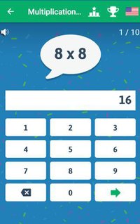 Multiplication Tables for Kids - Free Math Game screenshot, image №1576328 - RAWG