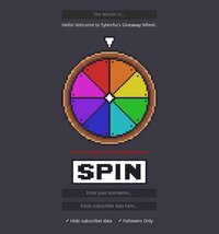 Twitch Giveaway Wheel screenshot, image №3440373 - RAWG