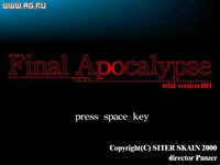 Final Apocalypse screenshot, image №335725 - RAWG