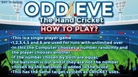 Odd Eve - The Hand Cricket screenshot, image №3396203 - RAWG