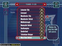 FA Premier League Stars 2001 screenshot, image №334506 - RAWG