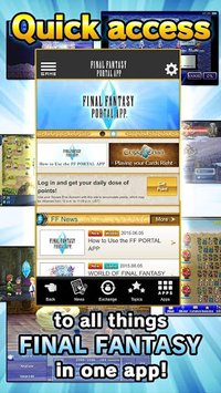 FINAL FANTASY PORTAL APP screenshot, image №1443995 - RAWG