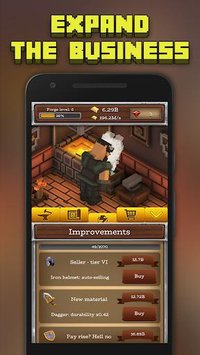 ForgeCraft - Idle Tycoon. Crafting Business Game. screenshot, image №1479857 - RAWG