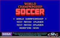 World Championship Soccer screenshot, image №750698 - RAWG