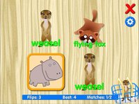 Animals matching memory game for kids screenshot, image №2178277 - RAWG