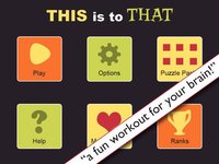 This Is To That - the Pop Culture Analogy Game screenshot, image №1336659 - RAWG
