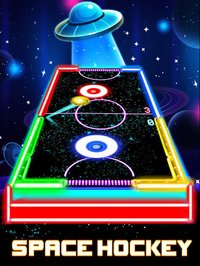 Glow Hockey HD - Best Neon Light Air Hockey screenshot, image №917586 - RAWG