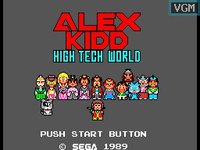 Alex Kidd: High-Tech World screenshot, image №2149797 - RAWG