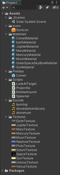 GameDev Specialization - Solar System screenshot, image №2875744 - RAWG