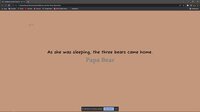 Goldilocks and the Three Bears (denzelpsqn) screenshot, image №3144684 - RAWG
