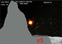 Lunar Lander (itch) (Star Stormer 101) screenshot, image №2606647 - RAWG