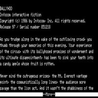 Ballyhoo (1985) screenshot, image №743883 - RAWG