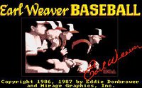 Earl Weaver Baseball screenshot, image №748215 - RAWG