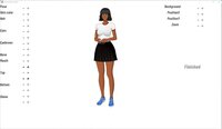 VN Character creator screenshot, image №3568199 - RAWG