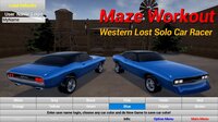 Maze Workout - Western Lost Solo Car Racer screenshot, image №3357179 - RAWG