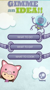 Gimme an idea - things to do, what to eat, food to cook screenshot, image №888599 - RAWG