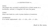 Noughts & crosses and inversion screenshot, image №1844913 - RAWG