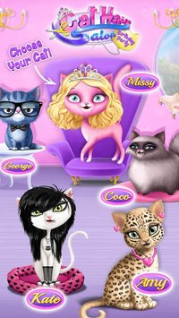 Cat Hair Salon Birthday Party - Kitty Haircut Care screenshot, image №1591928 - RAWG