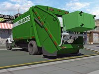 Garbage Truck Driving parking 3d simulator Game screenshot, image №919892 - RAWG