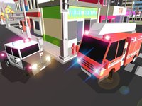 Blocky Fire Truck & Ambulance screenshot, image №1855567 - RAWG