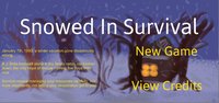 S2019 Group 13 - Snowed in Survival screenshot, image №1915237 - RAWG