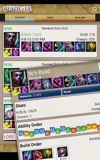 Ready Up for League of Legends - Builds & Stats screenshot, image №1469685 - RAWG