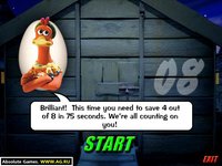 Chicken Run CD-ROM Fun Pack screenshot, image №334584 - RAWG