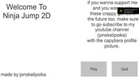 Ninja Jump 2D screenshot, image №3468980 - RAWG