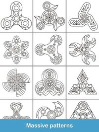 Fidget Spinner Coloring Books screenshot, image №1380777 - RAWG