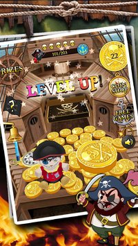 Kingdom Coins Pirate Booty Edition - Dozer of Coins Arcade Game screenshot, image №953272 - RAWG