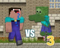 Minecraft Noob vs Zombies 3 screenshot, image №3482067 - RAWG