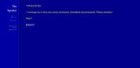 The Speaker screenshot, image №1147139 - RAWG