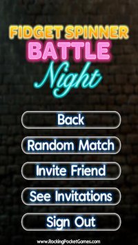 Fidget Spinner Battle Night screenshot, image №1536676 - RAWG