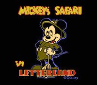 Mickey's Safari in Letterland screenshot, image №736910 - RAWG