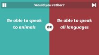 Choice Clash: What Would You Rather? screenshot, image №3943250 - RAWG