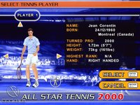 All Star Tennis 2000 screenshot, image №317867 - RAWG