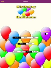 Birthday Balloons screenshot, image №1832363 - RAWG