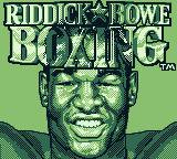 Riddick Bowe Boxing screenshot, image №751870 - RAWG