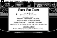 One on One: Dr. J vs. Larry Bird screenshot, image №741644 - RAWG