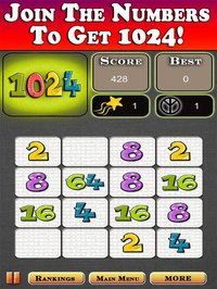 1024 -The Little Brother of 2048, Free Puzzle Game screenshot, image №1862300 - RAWG