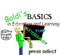 Baldi's Basics on the Gameboy Color [FANGAME] screenshot, image №3616198 - RAWG