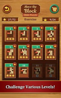Move the Block: Slide Puzzle screenshot, image №1531162 - RAWG