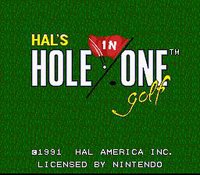 Hal's Hole in One Golf screenshot, image №742803 - RAWG