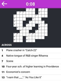 Free Time Crossword Game screenshot, image №1336839 - RAWG