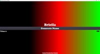 Black Name Generator screenshot, image №3359173 - RAWG