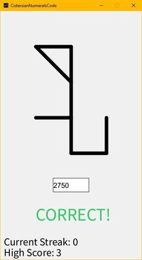 Cistercian Numerals Quiz screenshot, image №3397823 - RAWG